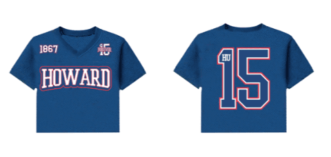 Howard University Women's V-Neck T-Shirt